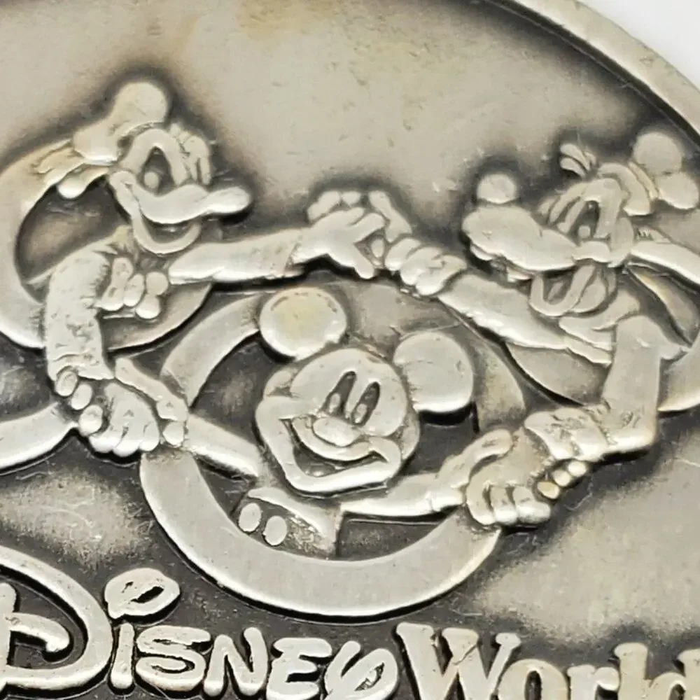 Disney Parks 2000 Celebrate the Future Keychain Vintage